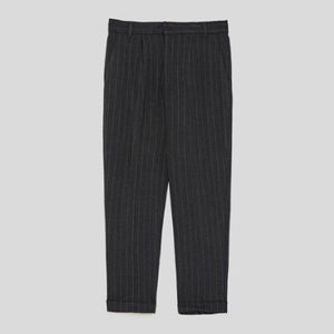 Zara Pinstripe Trousers